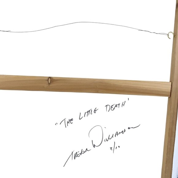 Trevor Williamson The Little Death Original Mixed Media Art 22'' X 28'' For Home - Picture 4 of 16